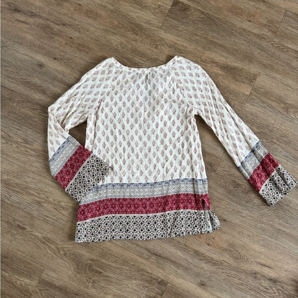 Women’s Sanctuary Mori long bell sleeve boho peasant tie blouse small‎ - Picture 9 of 9